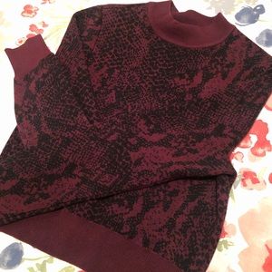 Express x Negin Mirsalehi Crop Sweater